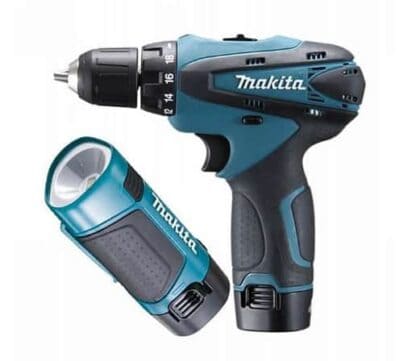 MAKITA aku bušilica sa svjetiljkom DF330DWLE 2xAku 10,8V 1,3Ah + kovčeg
