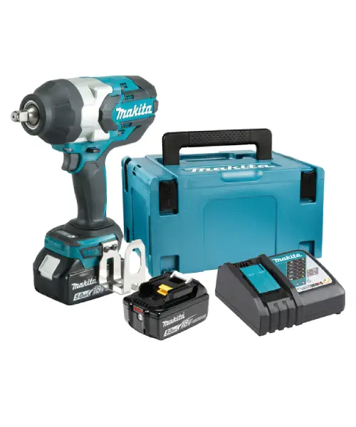 MAKITA aku udarni odvijač DTW1002RTJ 2xAku 18V 5,0Ah + kovčeg