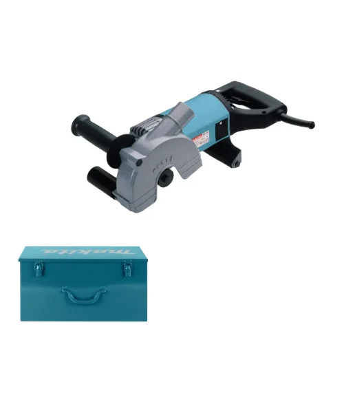 MAKITA glodalica za utore SG150 s plavom kutijom za alat.
