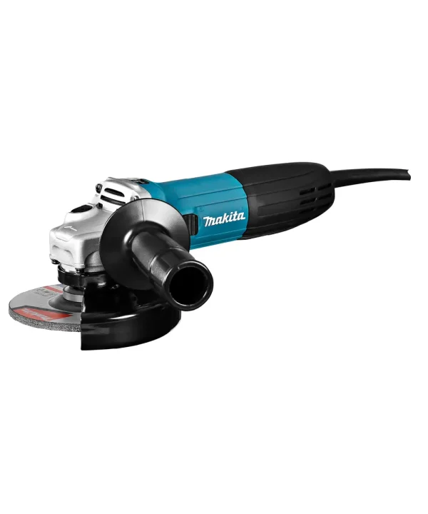 Makita GA5030R kutna brusilica s plastičnim kućištem i metalnim dijelovima, 125 mm disk.