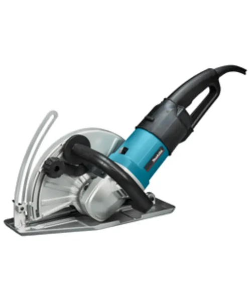 Makita 4112HS rezalica za beton i asfalt s plavom i crnom bojom, oštrica od 305 mm.