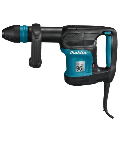 Makita HM0870C udarni čekić s crno-plavim kućištem i priključnim kabelom.