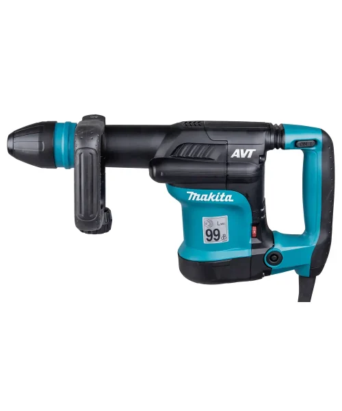 Makita HM0871C udarni čekić s crno-plavim kućištem i ergonomski dizajnom.
