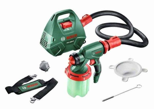 Bosch PFS 3000-2 sustav za prskanje boje s crijevom, maskom i priborom.