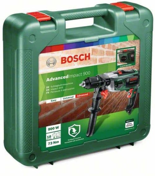 BOSCH udarna bušilica AdvancedImpact 900 + kovčeg