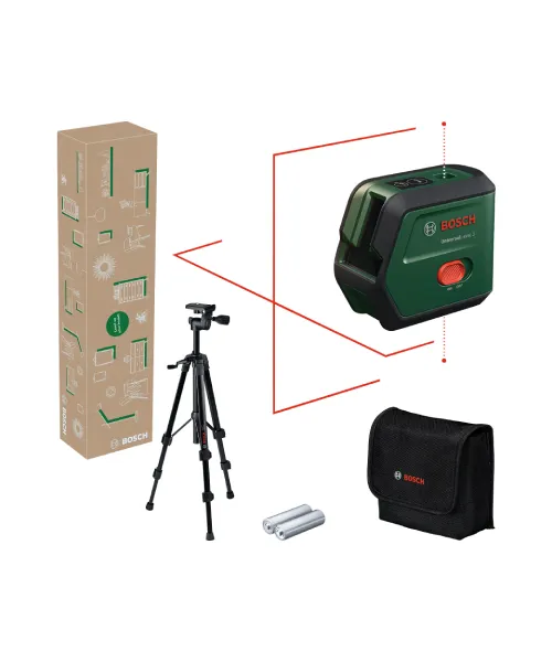 BOSCH križni laserski nivelir UniversalLevel 2 Set