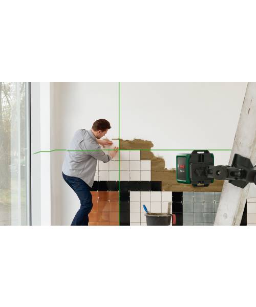 BOSCH križni laserski nivelir Quigo green