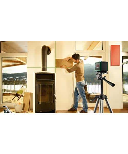 BOSCH križni laserski nivelir Quigo green