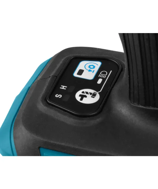 Makita DTW181Z aku udarni odvijač s prikazom baterije i načina rada.