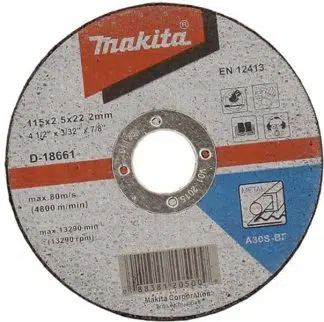MAKITA rezna ploča 115×25 mm D-18661