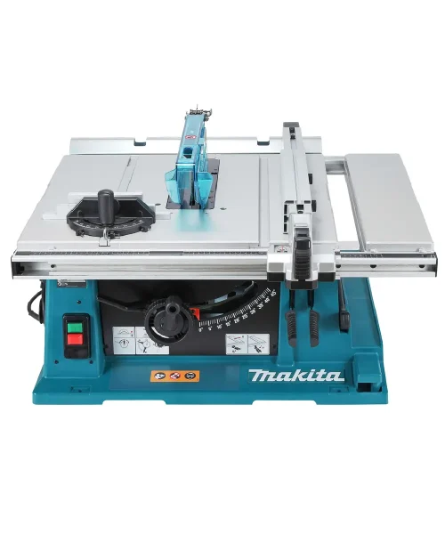 Makita 2704N stolna kružna pila s plohom za rezanje drva i aluminija.