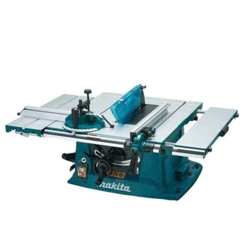 Makita MLT100 stolna kružna pila s plohom za rezanje drva i materijala.