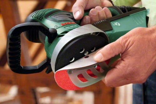 BOSCH ekscentrična brusilica PEX 400 AE + kovčeg