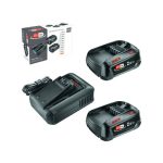 BOSCH aku set PBA 2x18V 2,5Ah + AL 18V-44