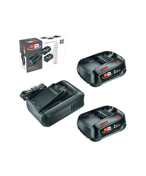 BOSCH aku set PBA 2x18V 2,5Ah + AL 1830 CV