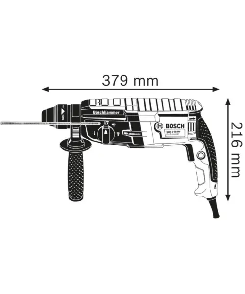 BOSCH bušaći čekić GBH 2-28 + kovčeg