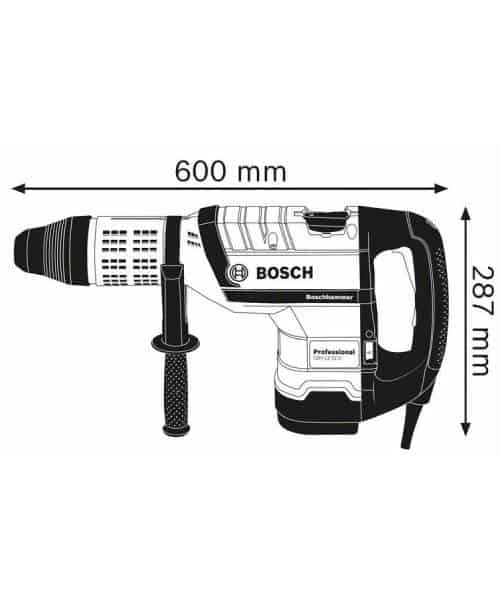 BOSCH bušaći čekić GBH 12-52 D + kovčeg