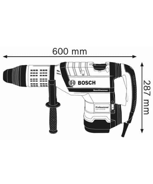 BOSCH bušaći čekić GBH 12-52 DV + kovčeg