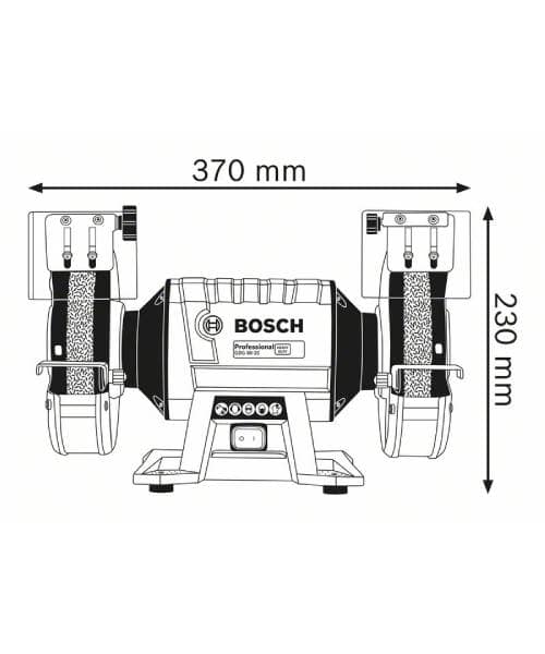 BOSCH dvostrana stolna brusilica GBG 60-20