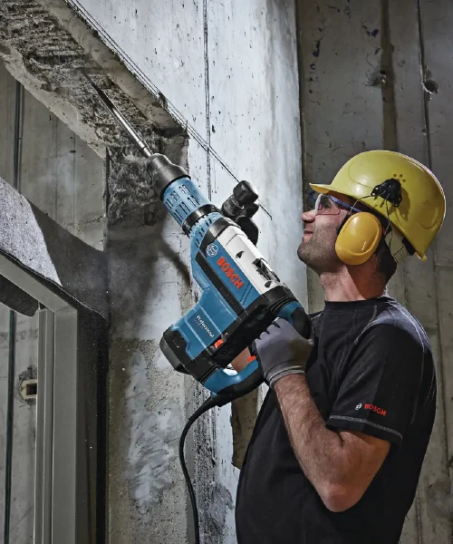 BOSCH udarni čekić GSH 7 VC + kovčeg (7)