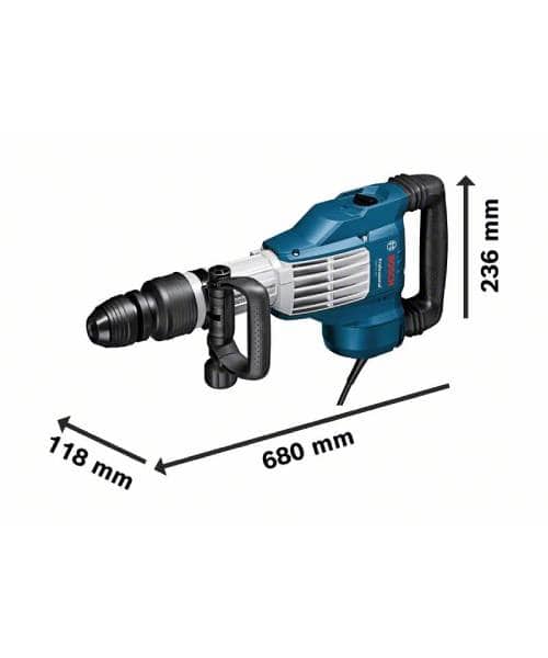 BOSCH udarni čekić GSH 11 VC + kovčeg