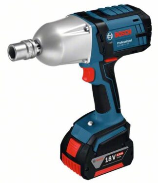 BOSCH aku udarni stezač GDS 18 V-LI HT 2xAku 18V 5,0Ah + kovčeg