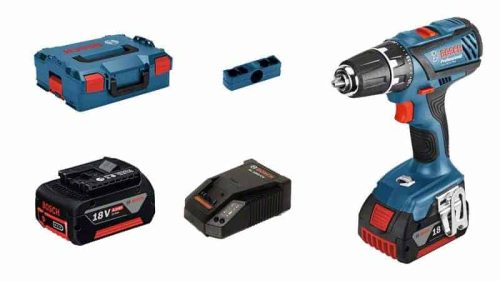 BOSCH aku bušilica-izvijač GSR 18-2-LI Plus 2xAku 18V 4,0Ah + kovčeg