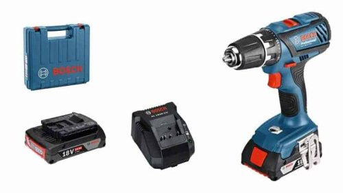 BOSCH aku bušilica-izvijač GSR 18-2-LI Plus 2xAku 18V 2,0Ah