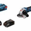 BOSCH aku kutna brusilica GWS 18 V-115 LI + kovčeg BOSCH aku kutna brusilica GWS 18 V-115 LI + kovčeg