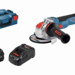 BOSCH aku kutna brusilica GWX 18V-10 SC 125mm 2xAku 18V 8,0Ah + L-BOXX