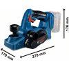 BOSCH aku blanja GHO 18 V-LI + L-BOXX