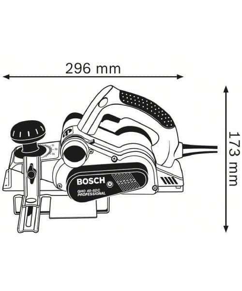 BOSCH blanja GHO 40-82 C + kovčeg