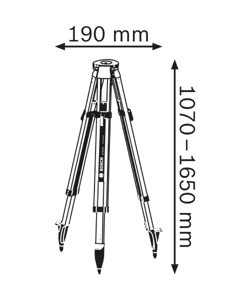 BOSCH građevinski stativ BT 170 HD