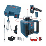 BOSCH rotacijski laser GRL 300 HV + LR 1 + stativ BT 300 HD + letva GR 240 + kovčeg