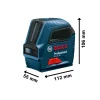 BOSCH križni laserski nivelir GLL 2-10