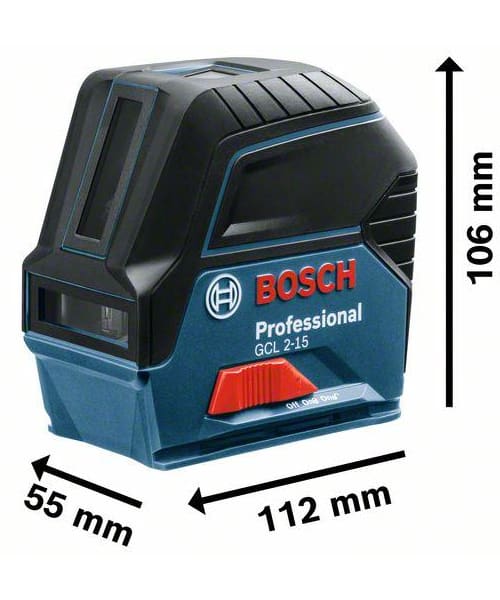 BOSCH križni laserski nivelir GCL 2-50 + kovčeg
