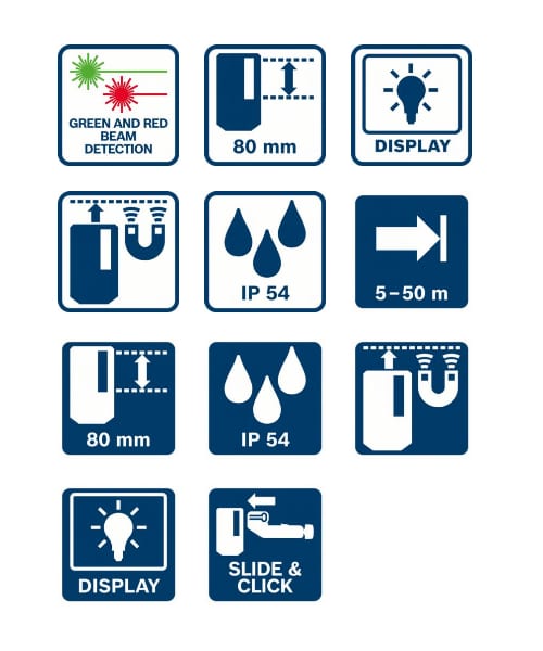 BOSCH laserski prijamnik LR 7