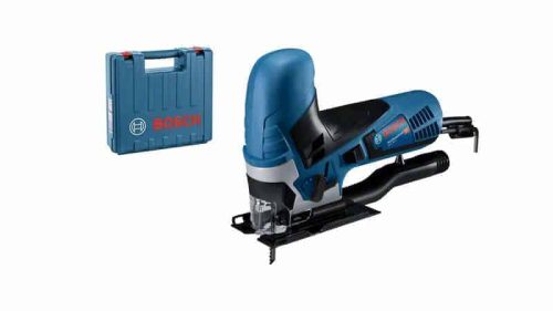 Bosch GST 90 E ubodna pila s plastičnim kovčegom za pohranu.