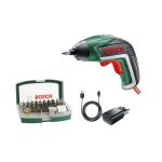 BOSCH aku odvijač IXO V 3,6V 1,5Ah + 32-dijelni set bitova