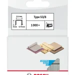 BOSCH spajalice za klamericu 11,4 x 8 mm, tip 53, 1000 kom