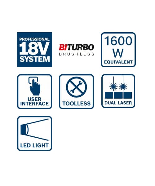 BOSCH aku preklopna pila GCM 18V-216