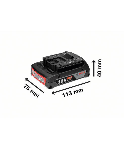 BOSCH akumulator GBA 18V 2,0Ah