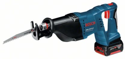 BOSCH aku recipročna pila GSA 18 V-LI 2xAku 18V 5,0Ah + L-BOXX