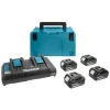 Makita aku POWER SET 4xAku 18V 5,0Ah 1xDC18RD + kovčeg 197626-8 Makita aku POWER SET 4xAku 18V 5,0Ah 1xDC18RD + kovčeg 197626-8