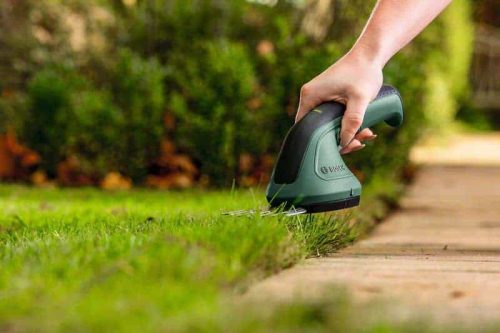 BOSCH aku škare za travu EasyShear + nastavak za grmlje