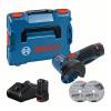 BOSCH aku kutna brusilica GWS 12V-76 2xAku 12V 3,0Ah + L-BOXX