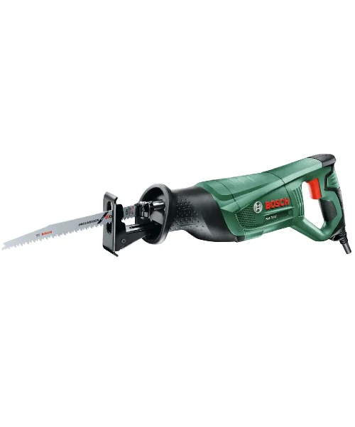 Bosch PSA 700 E sabljasta pila s tri lista pile za rezanje drva i plastike.