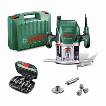 BOSCH vertikalna glodalica POF 1400 ACE + set glodala + kovčeg