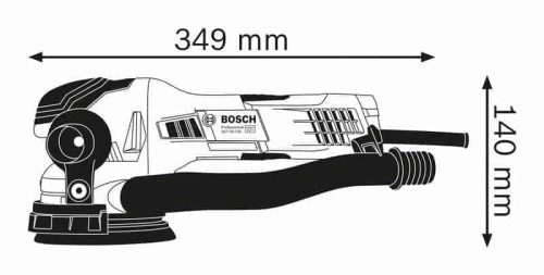 BOSCH ekscentrična brusilica GЕТ 55-125
