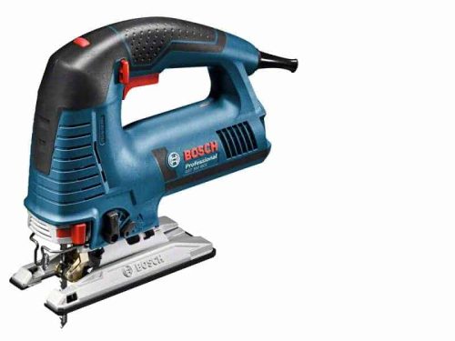 Bosch GST 160 BCE ubodna pila s crnom i plavom bojom, prikazana na bijeloj pozadini.